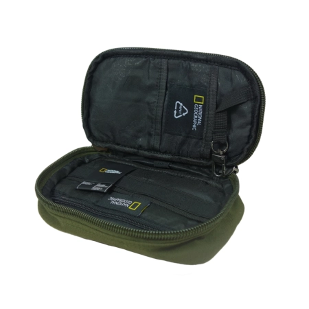 Saszetka pionowa do paska National Geographic Milestone khaki 1l